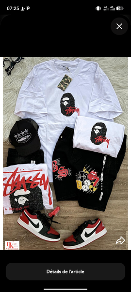 Ensemble streetwear tendance