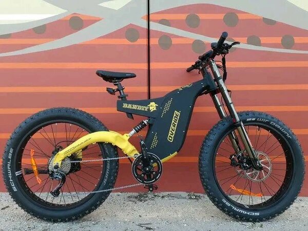 Vélo Électrique Puissant Tout-Terrain