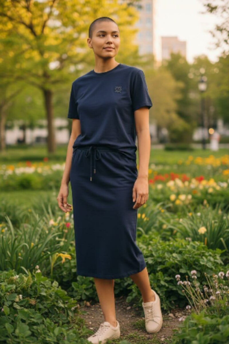 Robe en denim tendance pour femmes