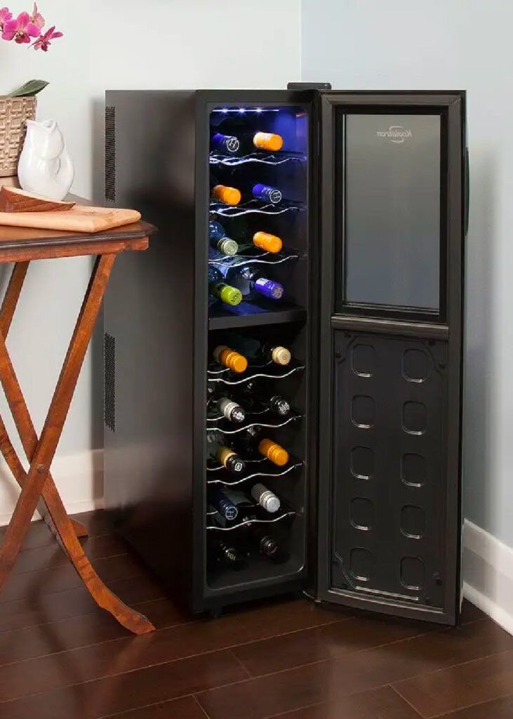 Cave à vin moderne élégante