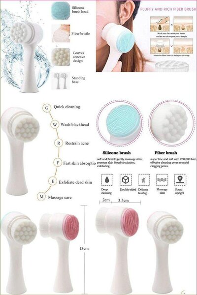 Brosse Nettoyante Visage 2-en-1