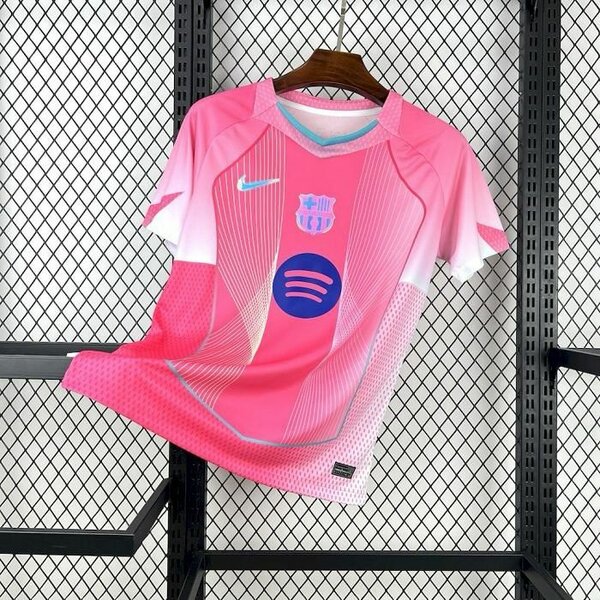 Maillot de football rose