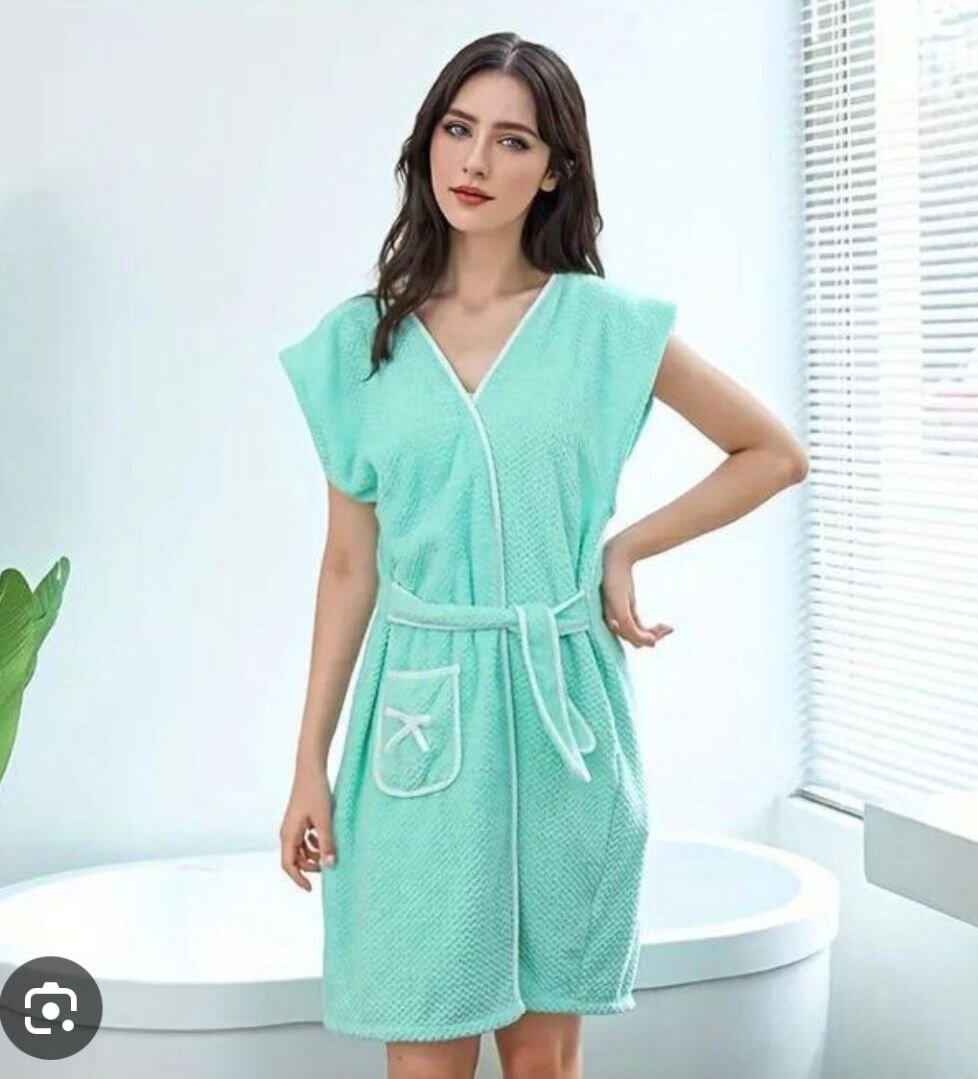 Peignoir de Bain Femme Serviette