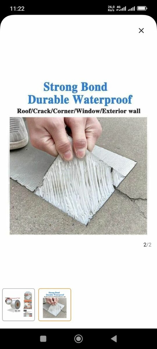 Ruban adhésif étanche pour réparation