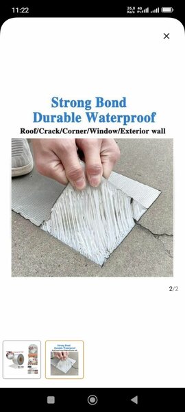 Ruban adhésif étanche pour réparation