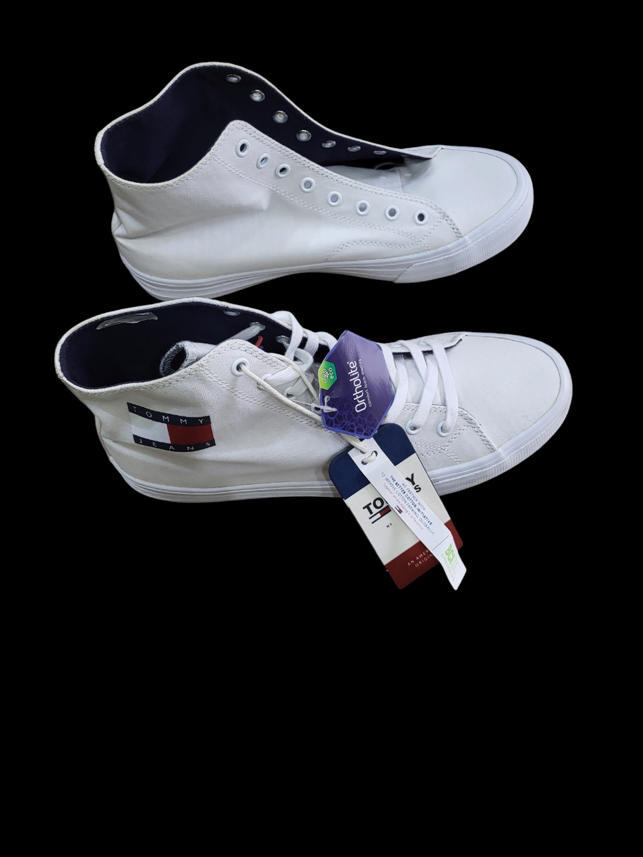 Baskets montantes blanches élégantes