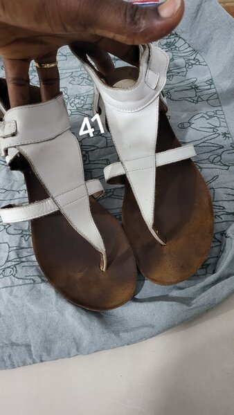 Stylish White Sandals