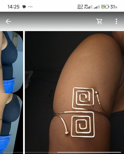 Bijoux ethniques en laiton