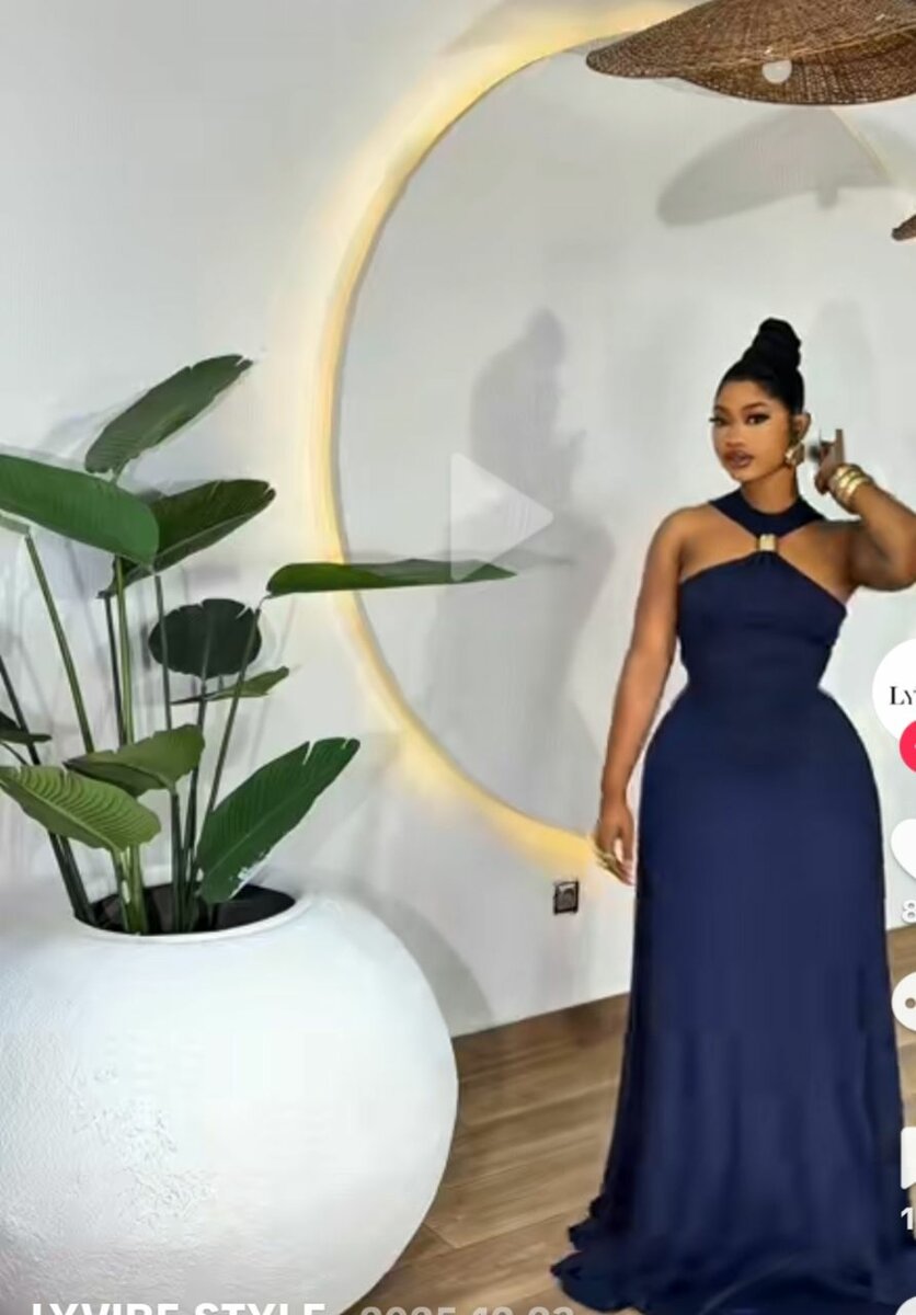 Robe élégante soirée femme