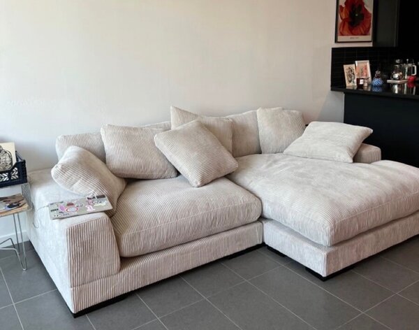 Canapé d'angle élégant moderne