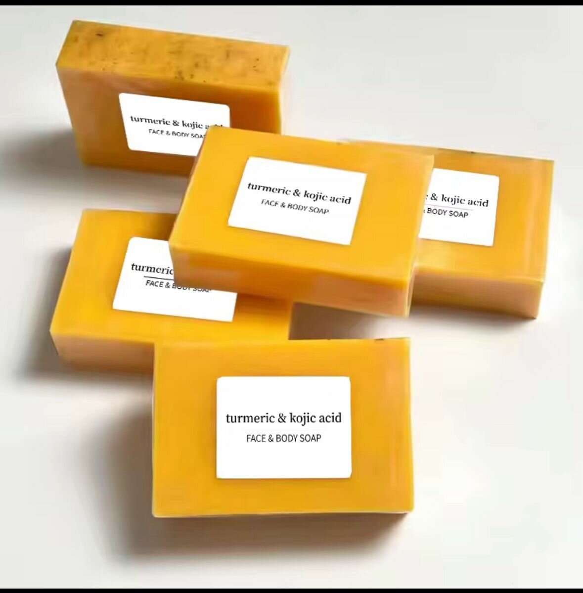 Savon visage et corps curcuma