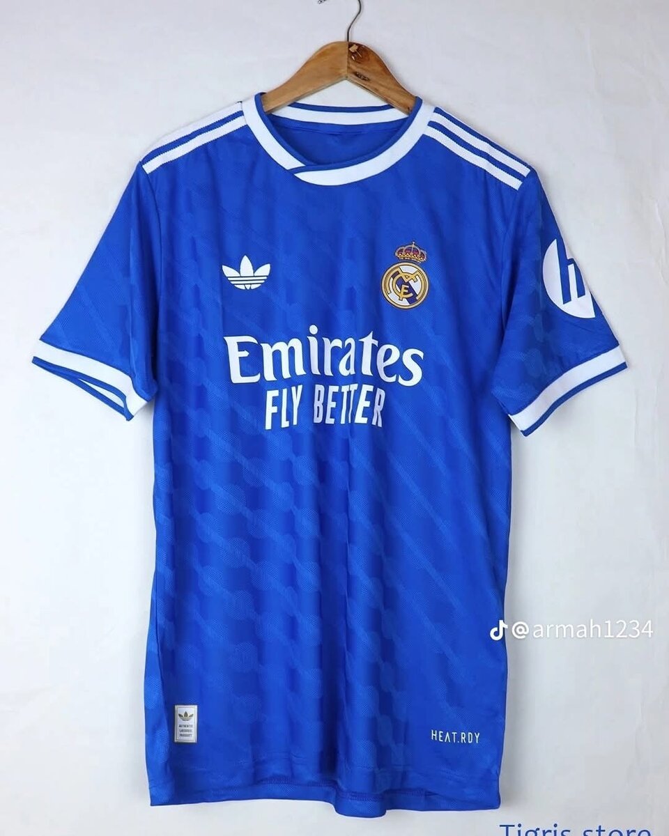 Maillot Real Madrid Adidas Bleu