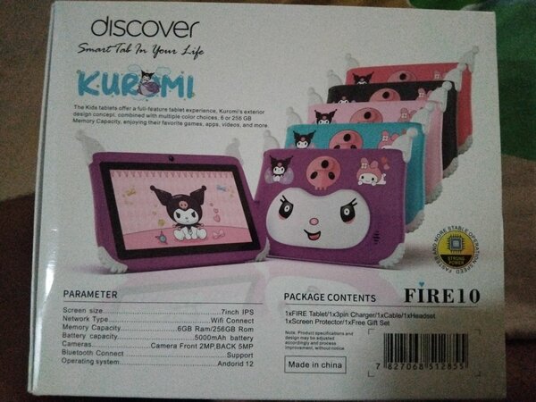 Tablette Enfant Kuromi Fire10