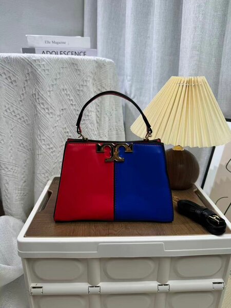 Sac à main bicolore élégant