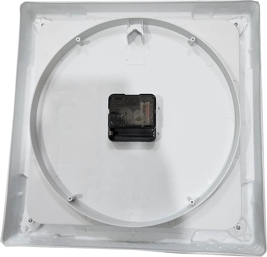 Horloge Murale Carrée Élégante