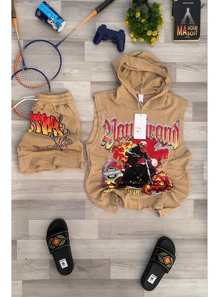 Sweat-shirt Homme sans Manches Graphic