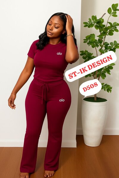 Ensemble de sport femme élégant