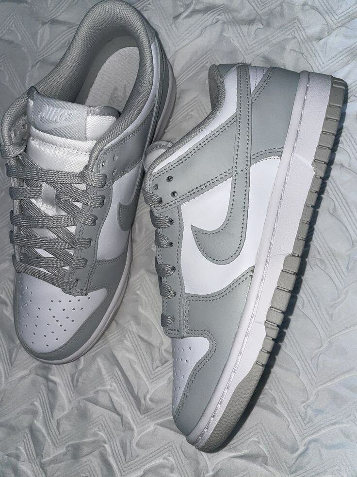 Nike SB Dunk Low blanc gris