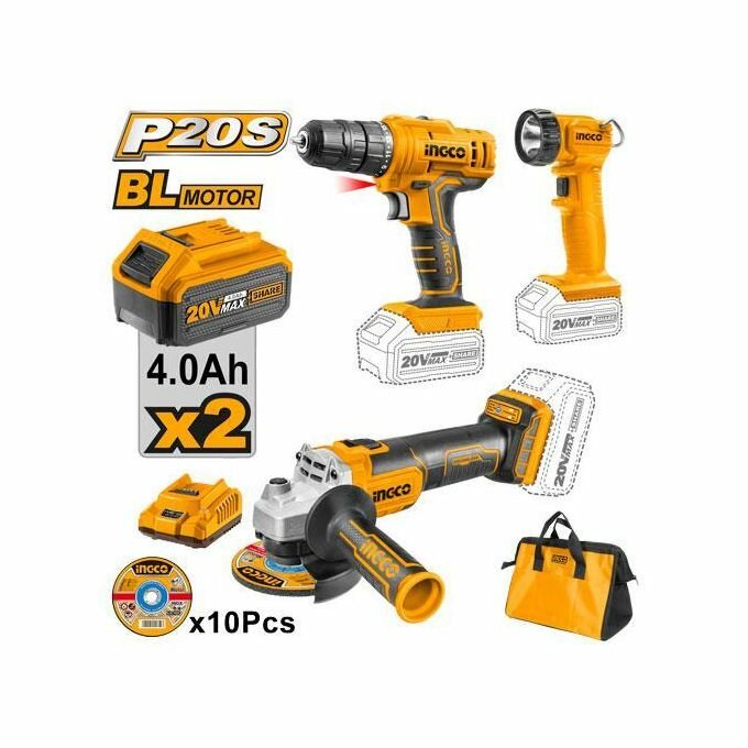 Set outils sans fil INGCO