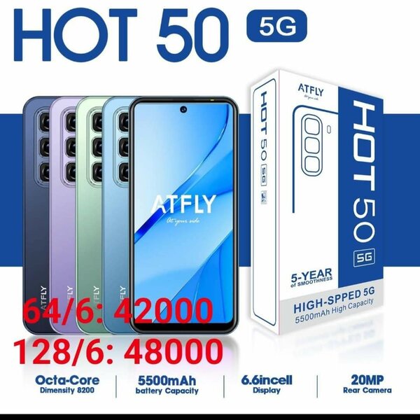 ATFLY HOT 50 5G Smartphone