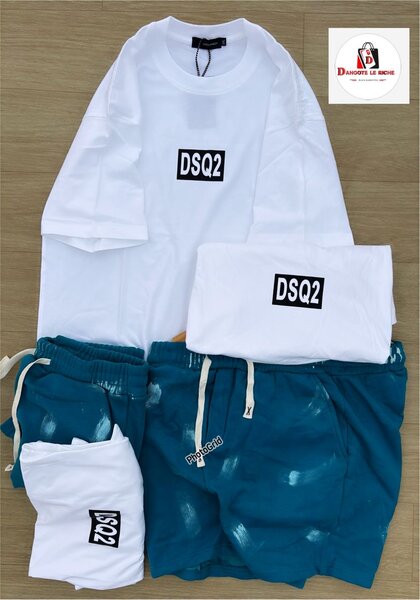 Ensemble T-shirt et Short DSQ2