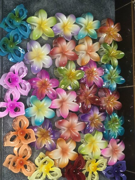 Pinces décoratives colorées