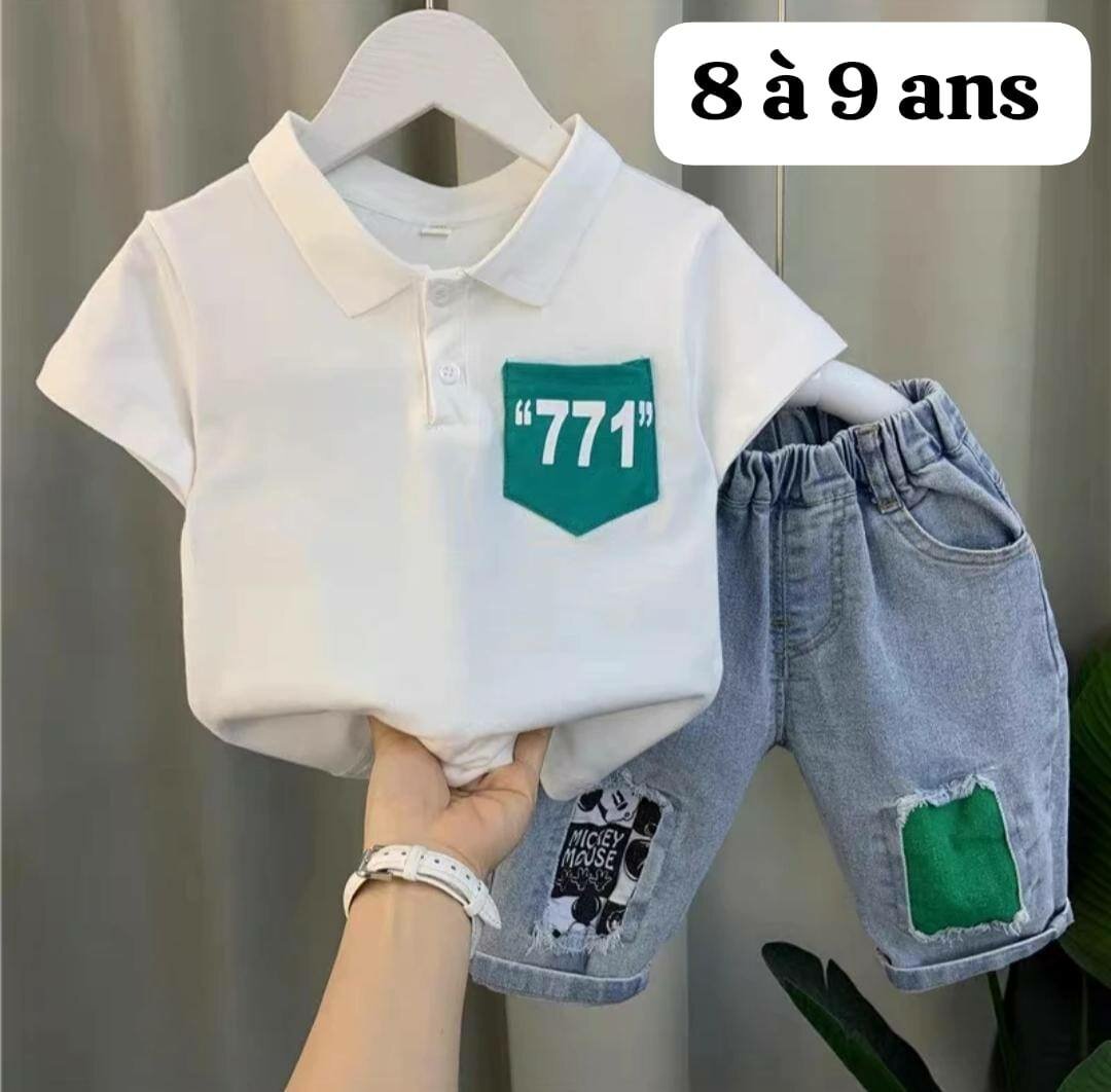 Ensemble Enfant Style Décontracté
