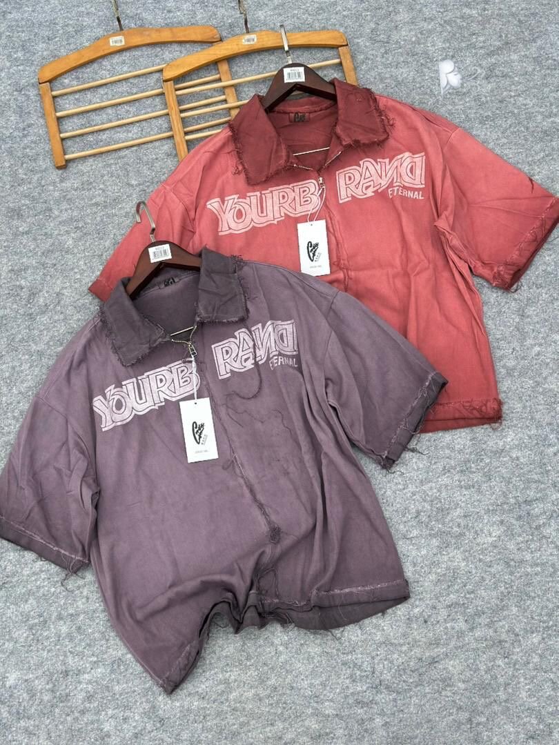 Chemises à manches courtes rétro