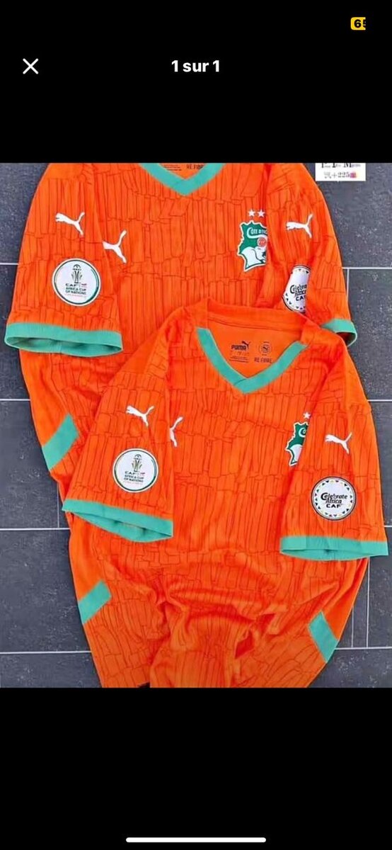 Maillot Équipe de Football