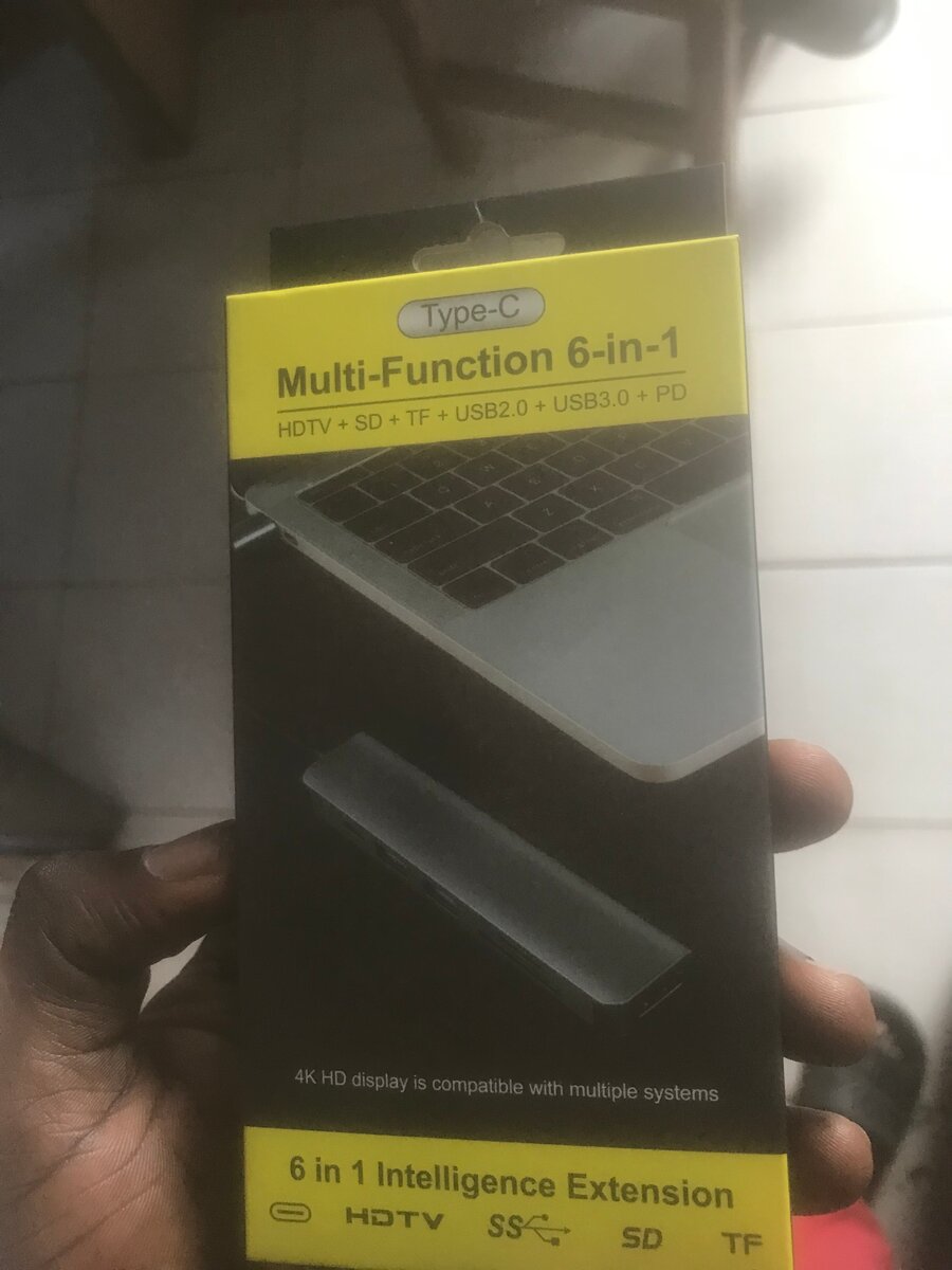 Adaptateur USB-C 6-en-1