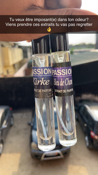Extraits de parfum Passion