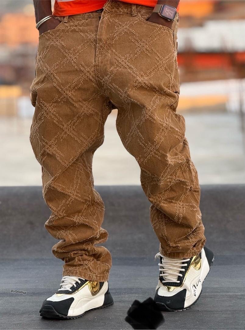 Jeans décontractés imprimés