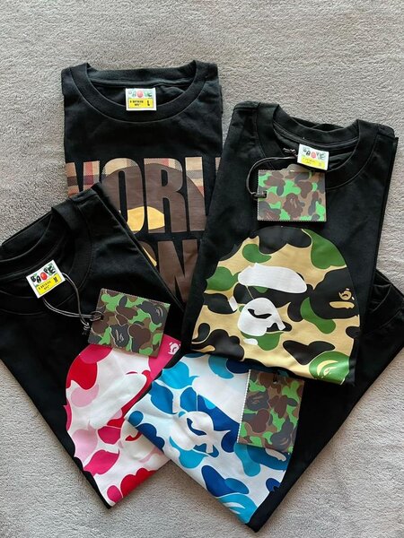 T-shirts imprimés en coton