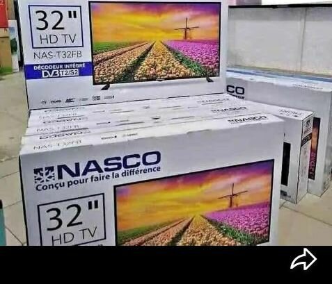Téléviseur HD 32" NASCO