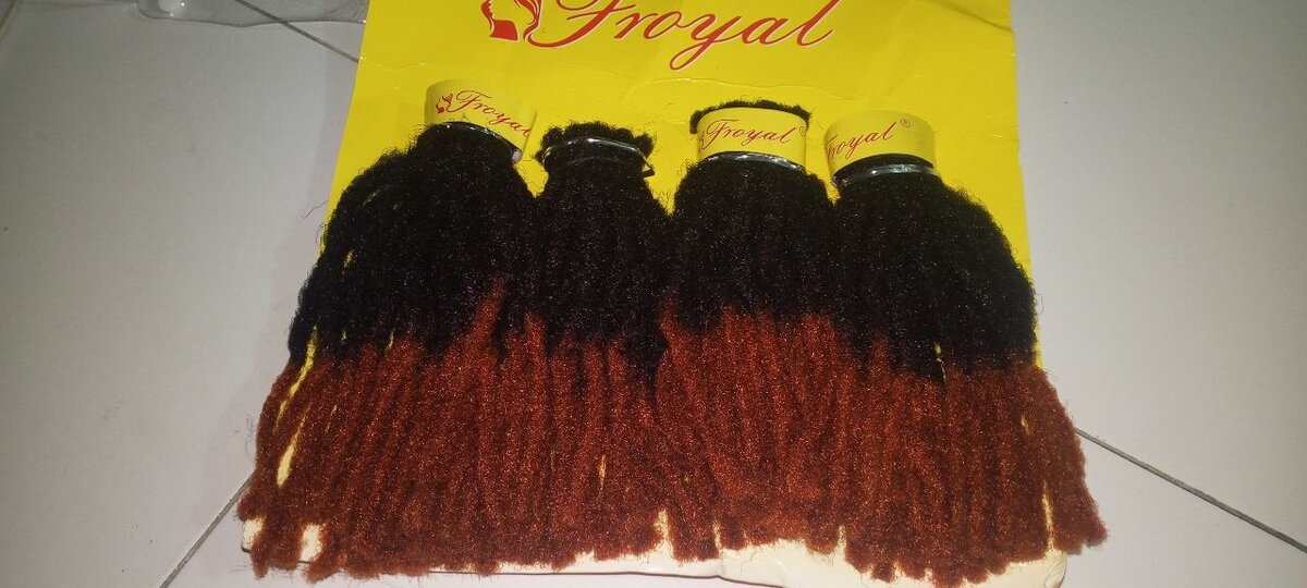 Tige de locks couleur 1/150