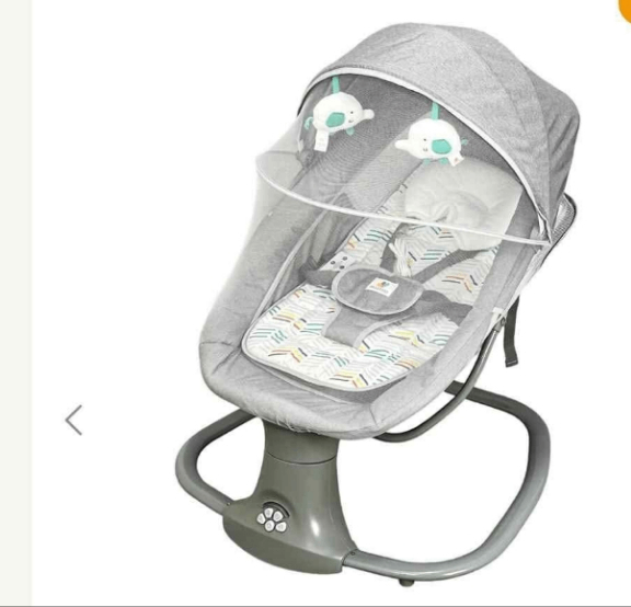 Chaise berçante bébé avec filet