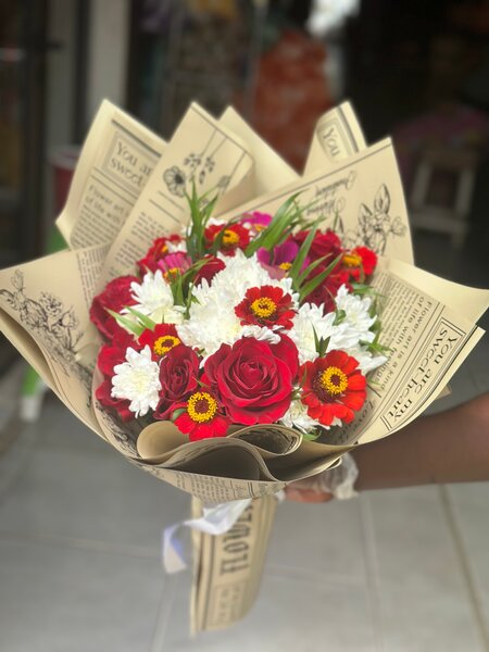 Bouquet de fleurs élégantes