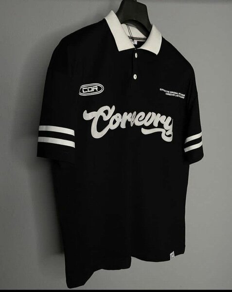 Polo noir tendance homme