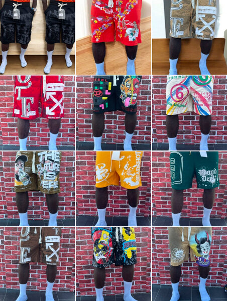 Shorts imprimés tendance