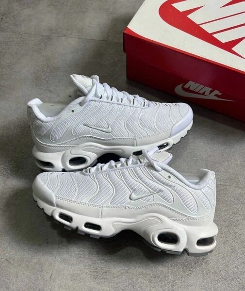 Baskets blanches Nike homme
