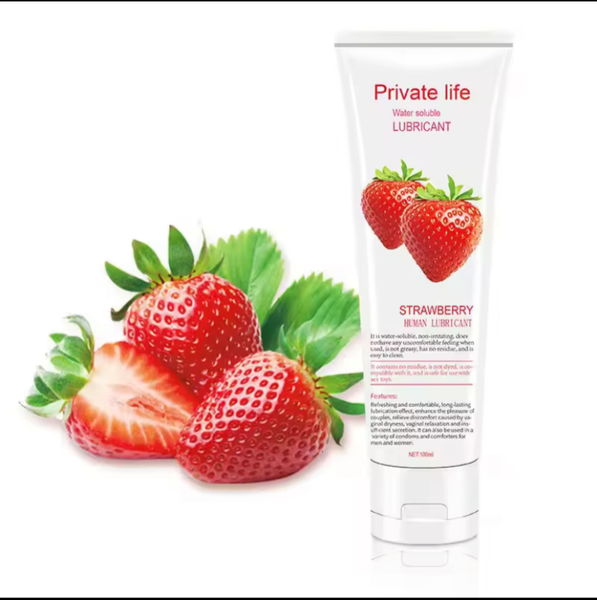 Lubrifiant Parfumé Fraise/Citron