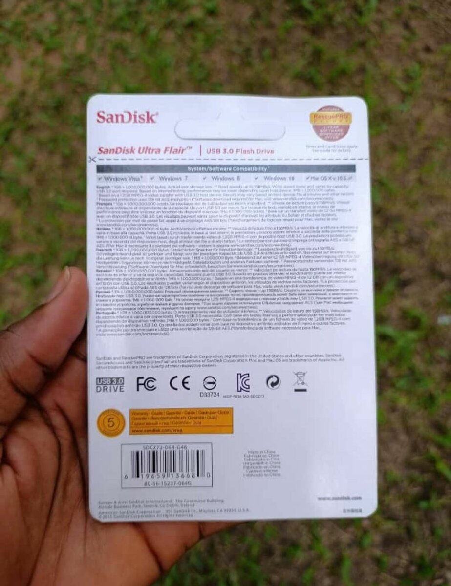 Clé USB SanDisk 128 Go