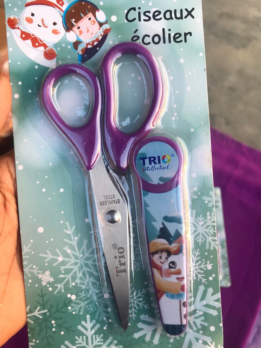 Ciseaux Écolier Trio