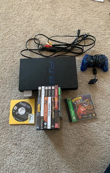 Console Sony PS2 avec jeux
