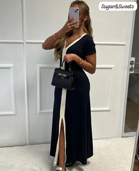 Robe Longue Élégante Noire