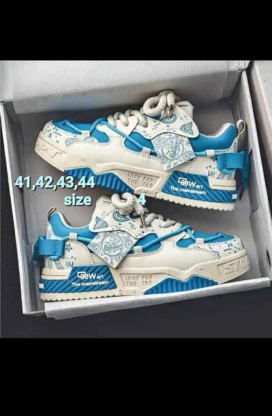 Baskets Streetwear Bleu