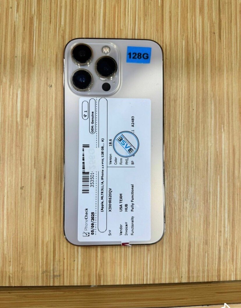 iPhone 128 Go Argenté