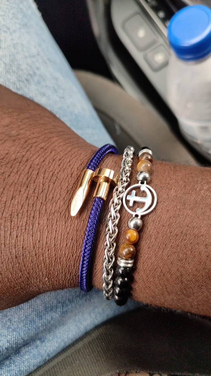 Bracelets en acier inoxydable