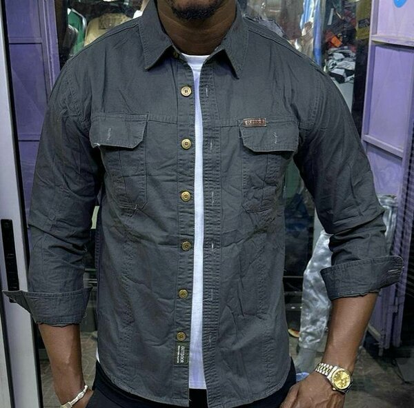 Chemise Homme Élégante à Manches Longues