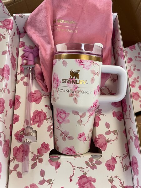 Stanley Tasse Thermos Fleurs